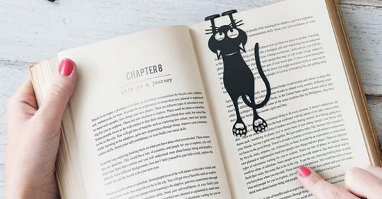 Hebben! Balvi Curious Cat boekenlegger