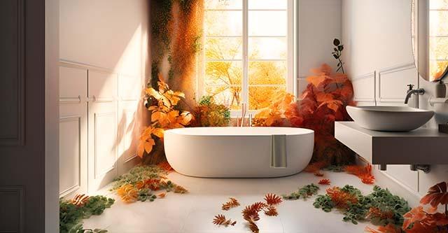 Van je badkamer een herfst-spa maken: tips voor knusse verwennerij