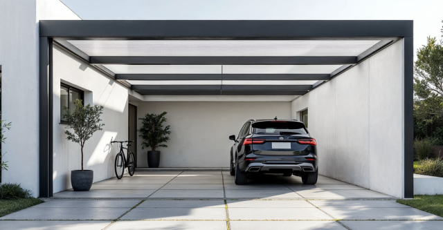 Aluminium of hout: de beste keuze voor een carport