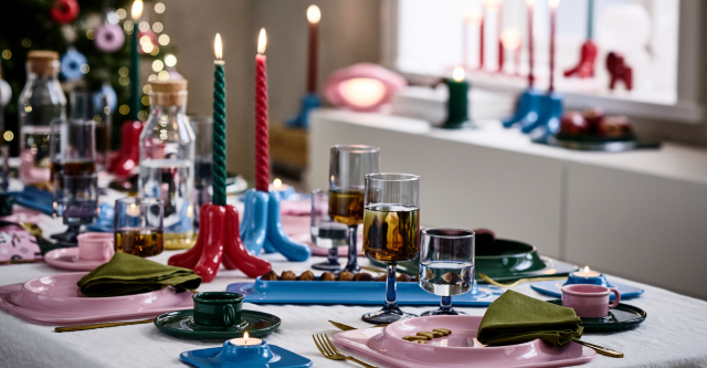 Ikea en Gustaf Westman geven de feestdagen een nieuwe kleur