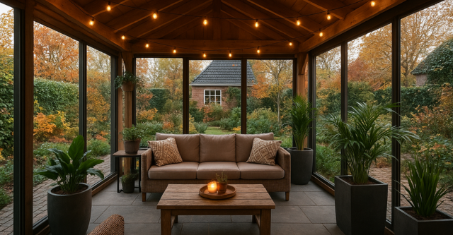 Een tuinkamer inrichten met planten: haal de natuur naar binnen