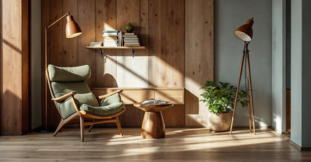 Woontrends 2026: Wood drenching, wonen met hout als hoofdrolspeler