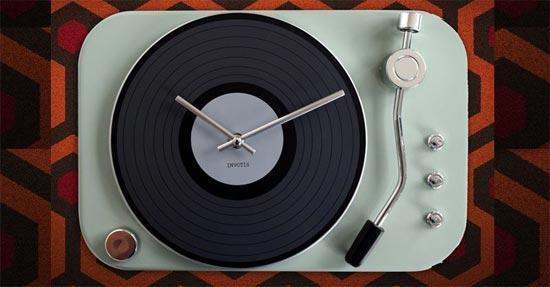 Record Player Clock