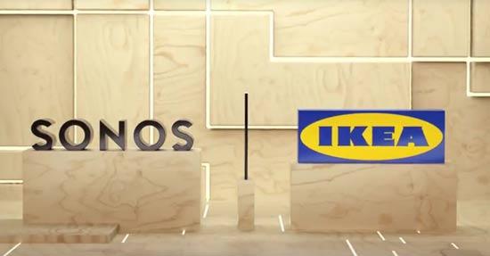 IKEA werkt samen met Sonos