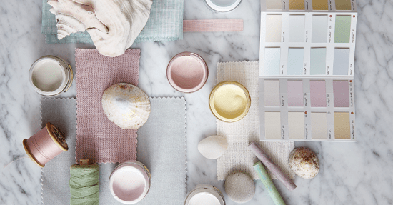 Little Greene & Pink Ribbon