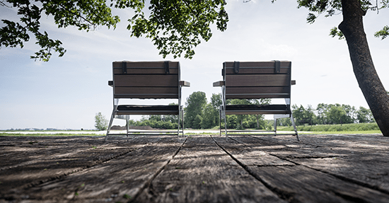 Vakantie in eigen tuin