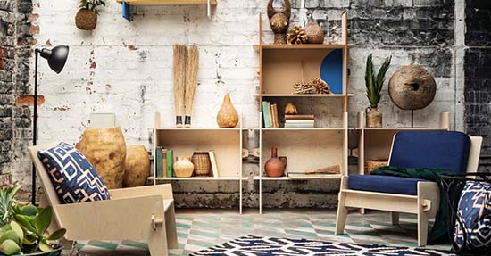 Hedendaags IKEA en Afrikaans designcollectief presenteren ÖVERALLT | Meubels XZ-25