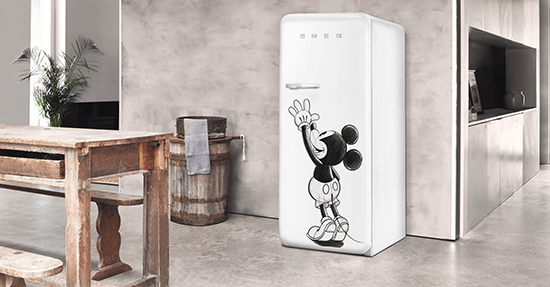 Mickey Mouse jubileum FAB koelkasten