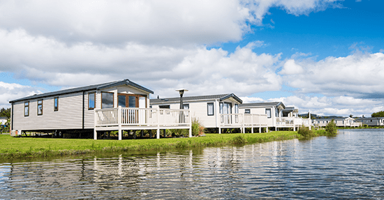 Wonen in een houten chalet