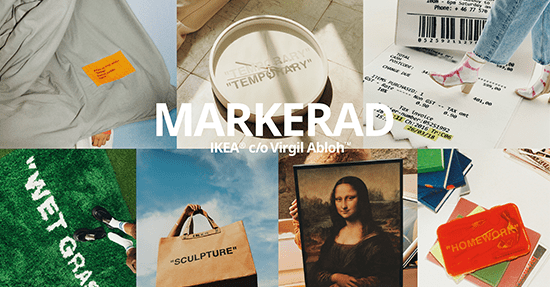 IKEA en Virgil Abloh lanceren MARKERAD collectie