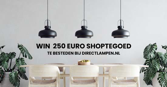 Win 5x 250 euro shoptegoed voor supercoole verlichting