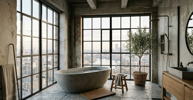 Badkamerstijlen – de industriële badkamer
