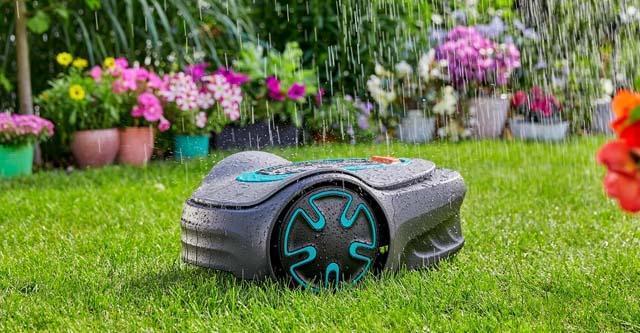 Gardena Een robotmaaier, maait het gras voor jouw voeten weg!