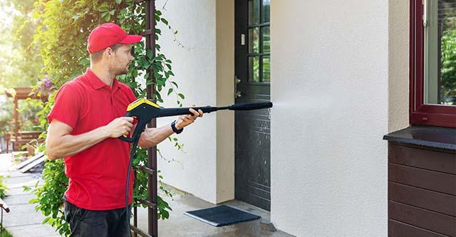 Je woning schoon en droog door gevelreiniging