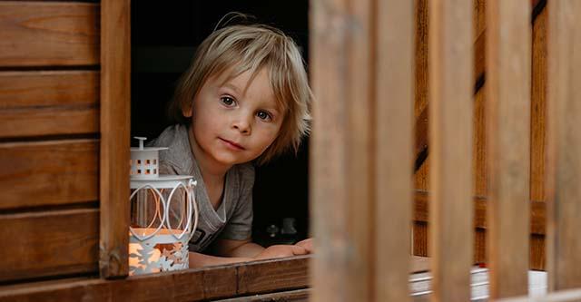 Tijd voor een speelhuisje in de tuin