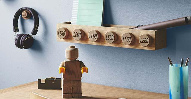 LEGO introduceert collectie houten woonaccessoires