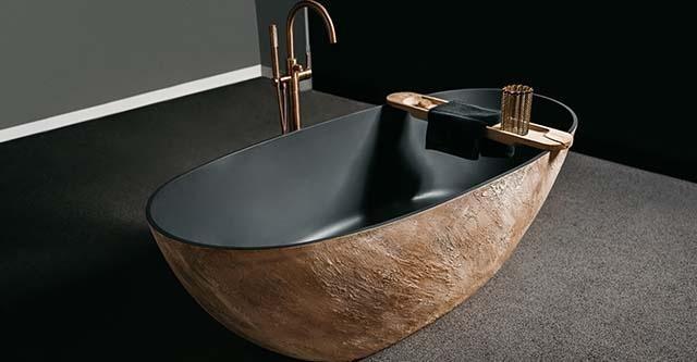 Nieuw: Luxe baden en waskommen met ‘concrete design’