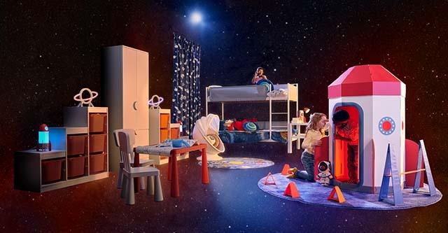 Ga op ruimtereis met de kindercollectie van IKEA 2023