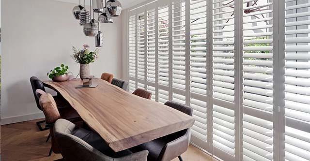 Comfortabel wonen door de toevoeging van shutters