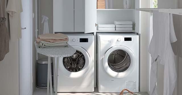 Ontdek de veelzijdigheid van de wasmachine kast van IKEA