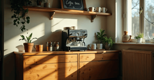 Koffiehoekjes thuis: stylingtips voor een persoonlijk en gezellig hoekje