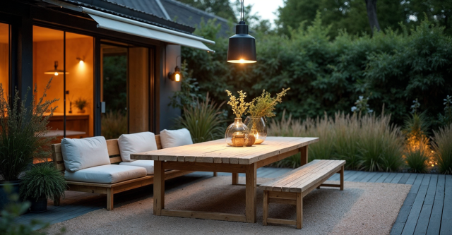 Outdoor-lounging in de herfst: zo maak je van je tuin een warme chillplek