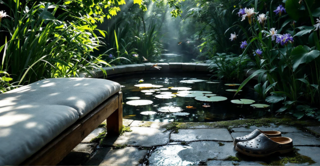 De invloed van vijverplanten op het leefklimaat in de tuin
