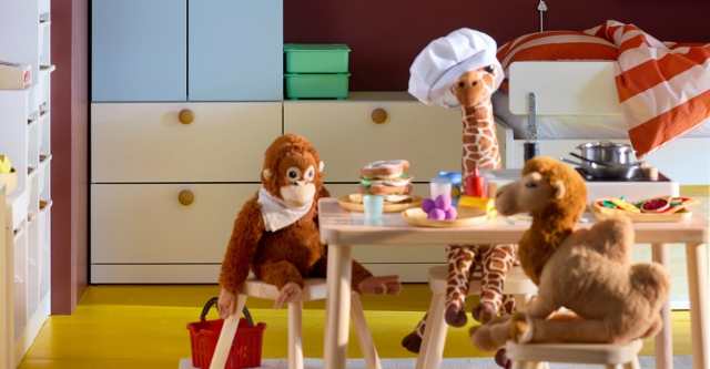 IKEA ALPTALL brengt rode panda’s en ruige jakken naar de kinderkamer
