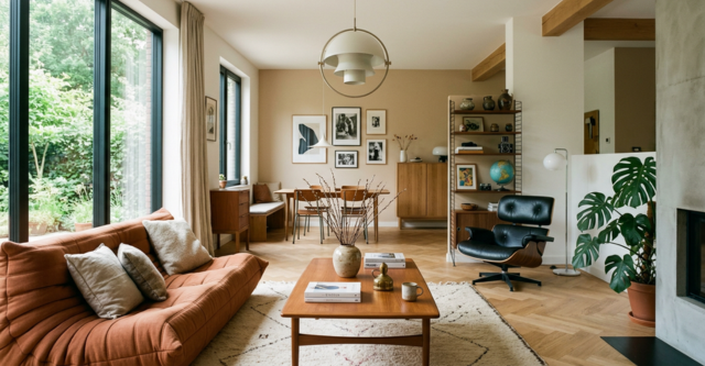 Een eclectische woonkamer: jouw unieke mix van stijlen
