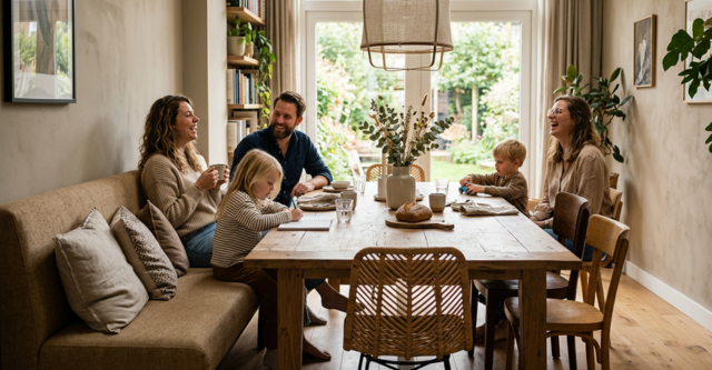 Eetkamerbank bij de eettafel: voordelen, nadelen en praktische tips
