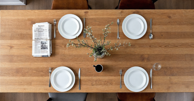 Groot tafelen: de opmars van de lange eettafel in het Nederlandse interieur