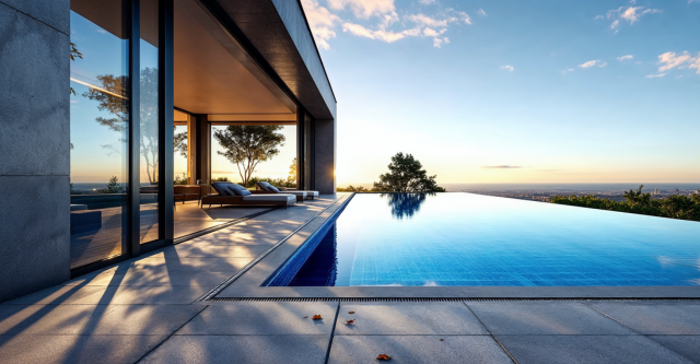 Waarom overloopzwembaden zo’n bijzondere indruk maken