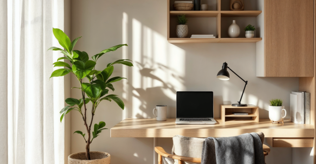 Een modern en stijlvol thuiskantoor inrichten dat echt werkt
