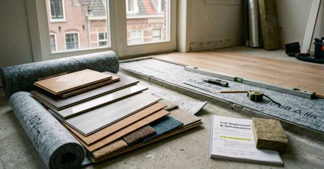 Akoestische vloeren voor appartementen: minder contactgeluid en gedoe met de VvE