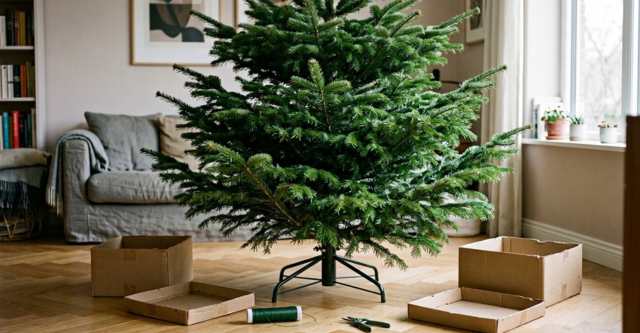 Kerstboom versieren in de juiste volgorde