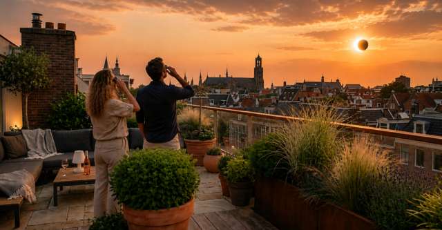 Kun je de zonsverduistering vanavond vanuit huis zien? Dit is waar je op moet letten