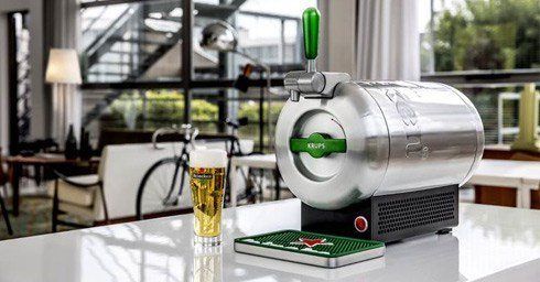 Stijlvolle thuistaps van Heineken