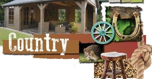 Country stijl in je tuin 