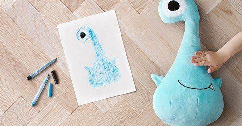 Kinderen ontwerpen IKEA knuffels