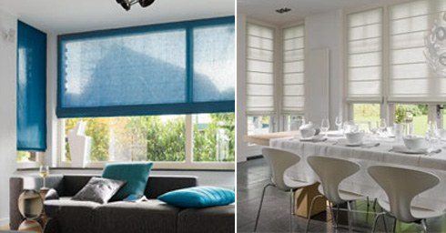 Luxaflex Roman shades