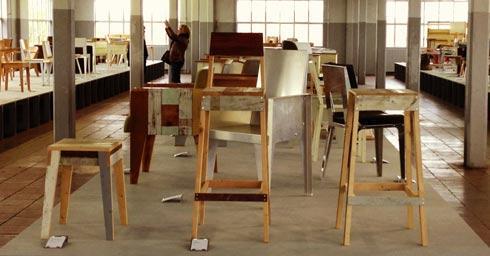 Stoelen van Piet Hein Eek