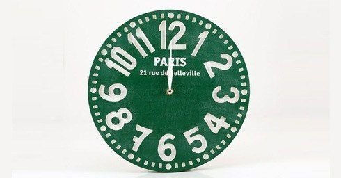 Vintage klok Parijs